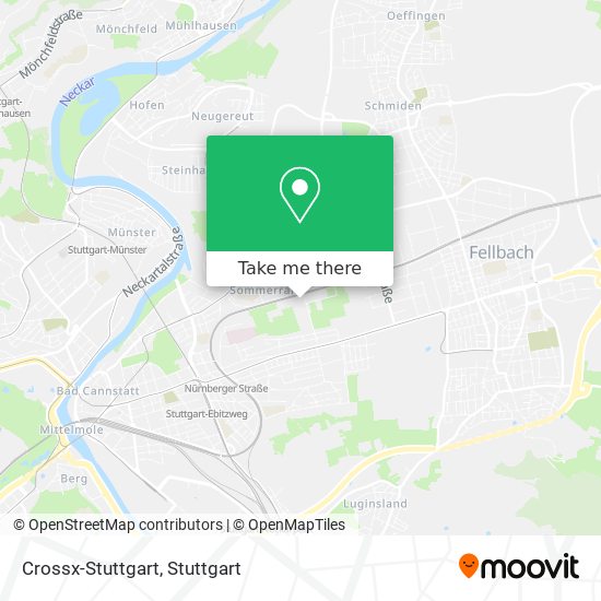 Карта Crossx-Stuttgart