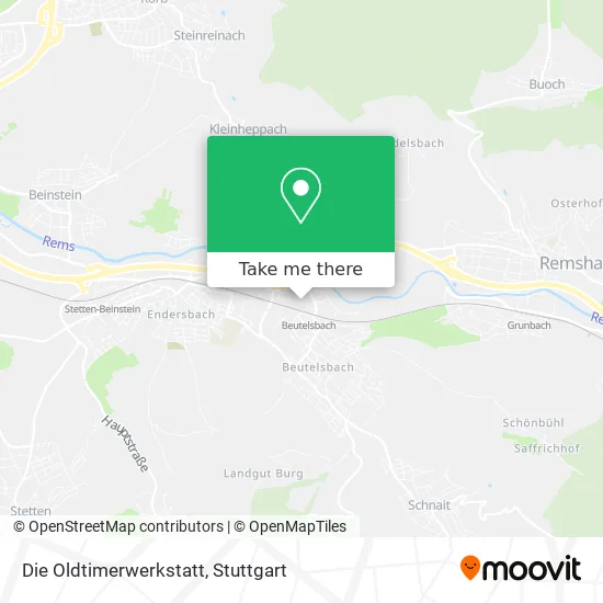 Die Oldtimerwerkstatt map