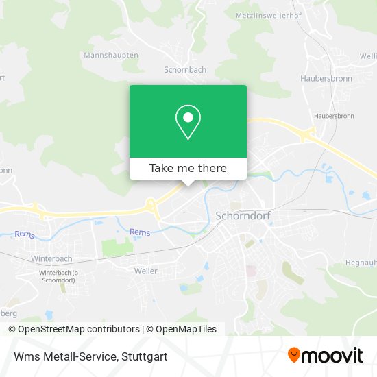 Wms Metall-Service map