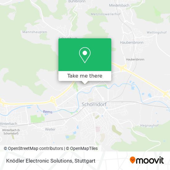 Knödler Electronic Solutions map
