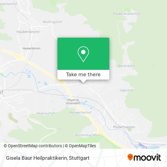 Gisela Baur Heilpraktikerin map