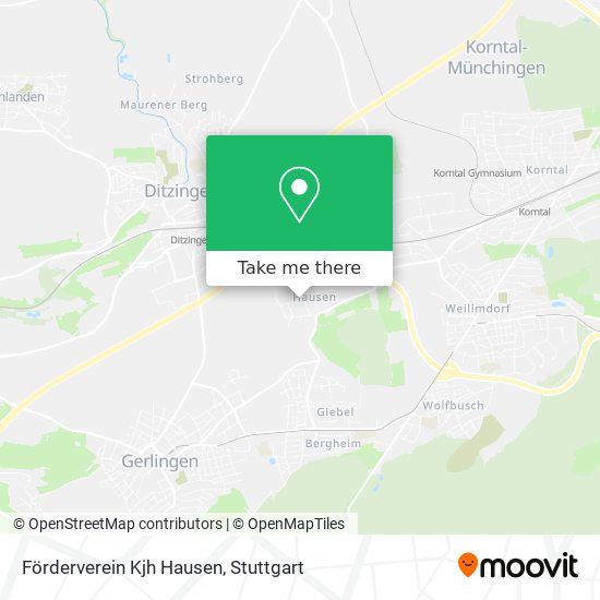 Förderverein Kjh Hausen map