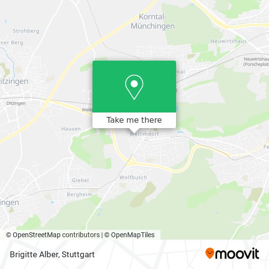 Brigitte Alber map