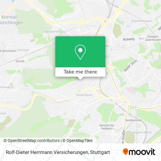 Rolf-Dieter Herrmann Versicherungen map