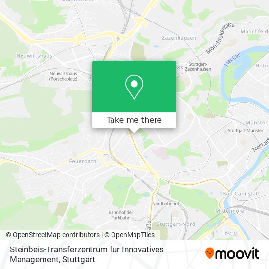 Steinbeis-Transferzentrum für Innovatives Management map