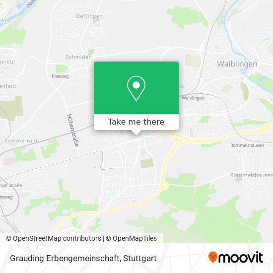 Grauding Erbengemeinschaft map
