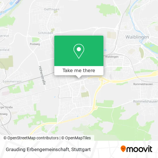 Карта Grauding Erbengemeinschaft