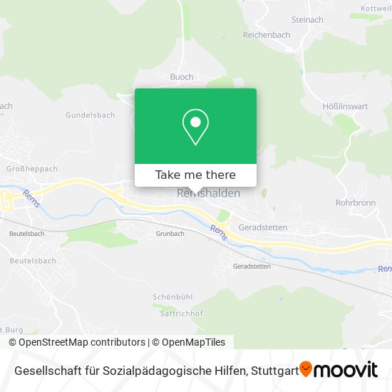 Gesellschaft für Sozialpädagogische Hilfen map