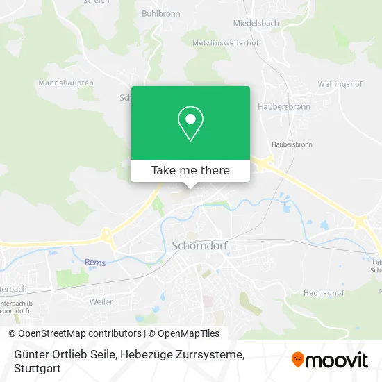 Карта Günter Ortlieb Seile, Hebezüge Zurrsysteme