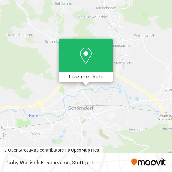 Карта Gaby Wallisch Friseursalon