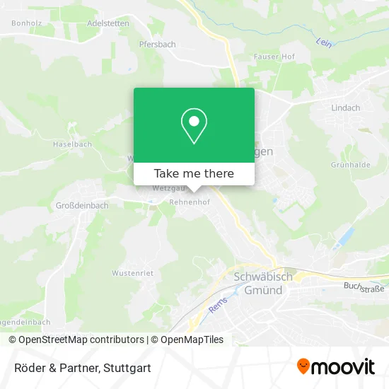 Карта Röder & Partner