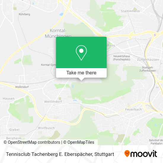 Карта Tennisclub Tachenberg E. Eberspächer