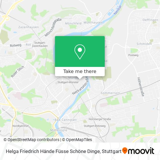 Helga Friedrich Hände Füsse Schöne Dinge map