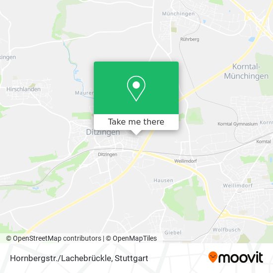 Карта Hornbergstr./Lachebrückle