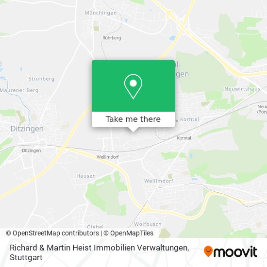 Richard & Martin Heist Immobilien Verwaltungen map