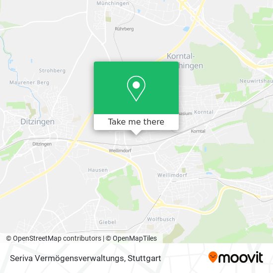 Seriva Vermögensverwaltungs map