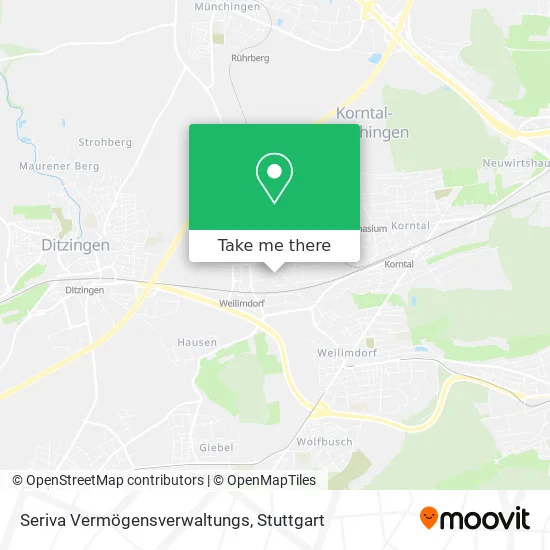 Карта Seriva Vermögensverwaltungs