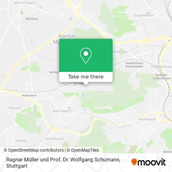 Карта Ragnar Müller und Prof. Dr. Wolfgang Schumann