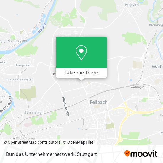 Dun das Unternehmernetzwerk map