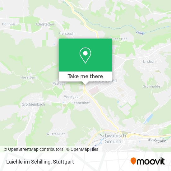 Laichle im Schilling map