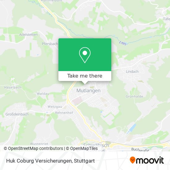 Huk Coburg Versicherungen map