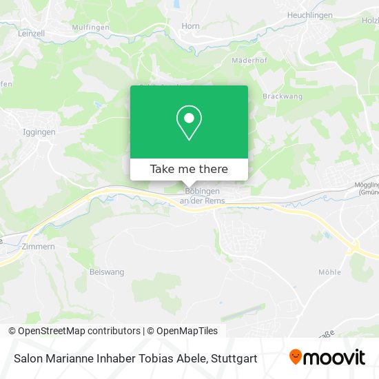 Salon Marianne Inhaber Tobias Abele map