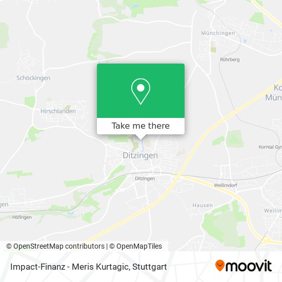 Impact-Finanz - Meris Kurtagic map