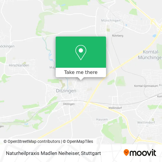 Карта Naturheilpraxis Madlen Neiheiser