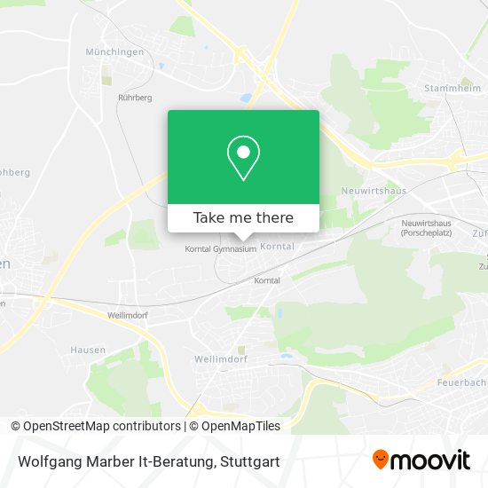 Карта Wolfgang Marber It-Beratung