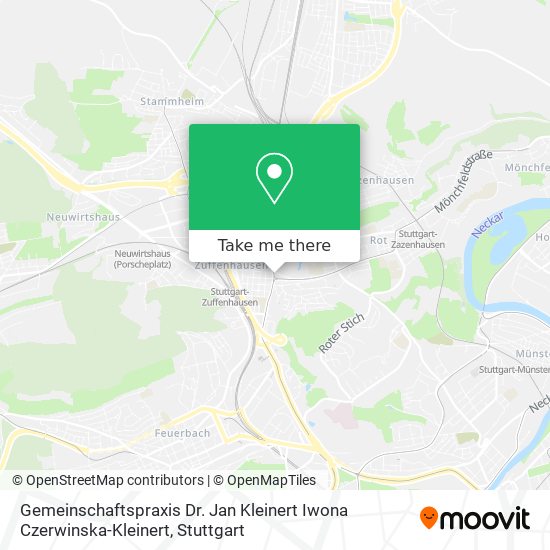 Gemeinschaftspraxis Dr. Jan Kleinert Iwona Czerwinska-Kleinert map