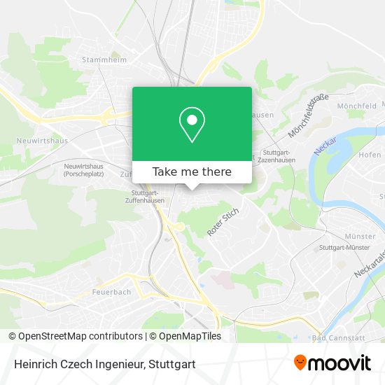 Heinrich Czech Ingenieur map