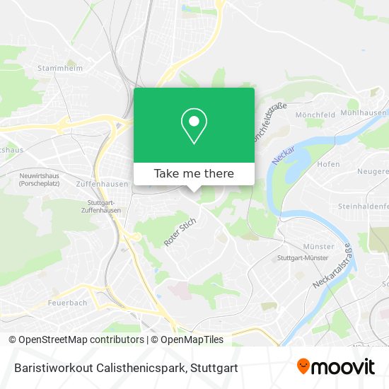 Baristiworkout Calisthenicspark map