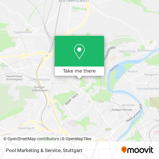 Pool Marketing & Service map