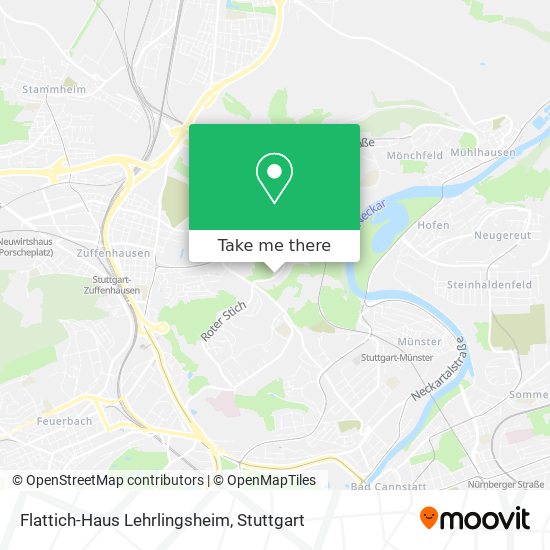 Карта Flattich-Haus Lehrlingsheim