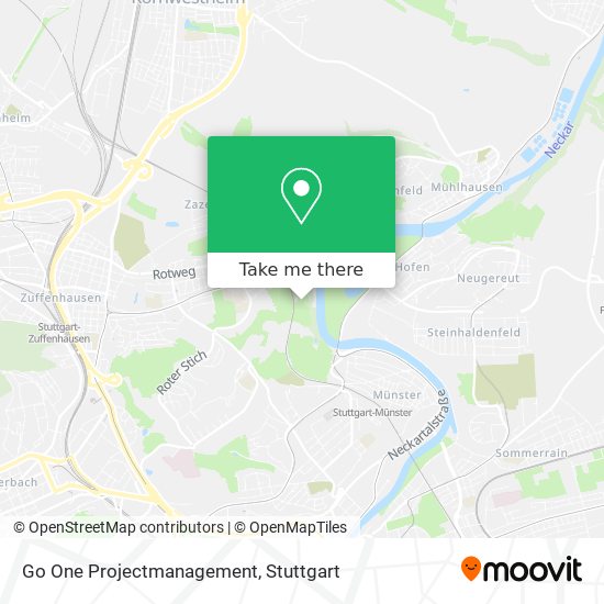 Go One Projectmanagement map