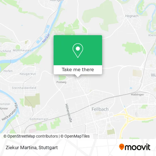 Карта Ziekur Martina