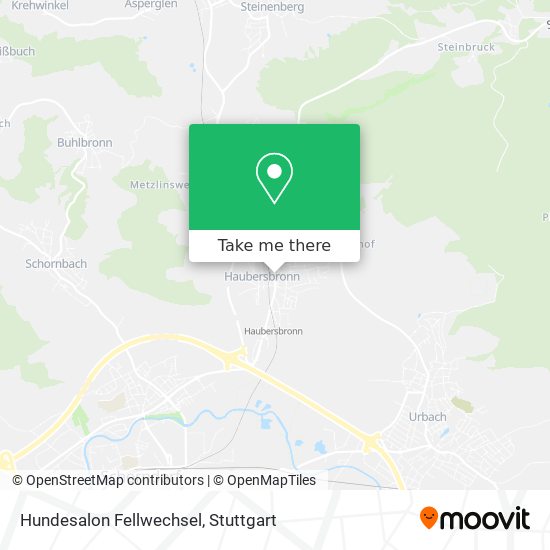 Hundesalon Fellwechsel map