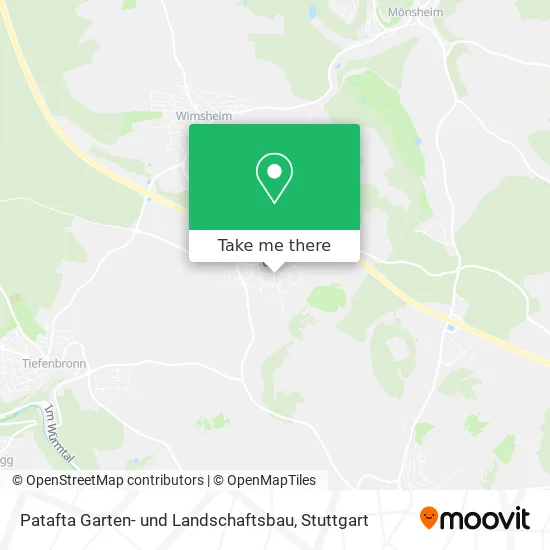 Карта Patafta Garten- und Landschaftsbau