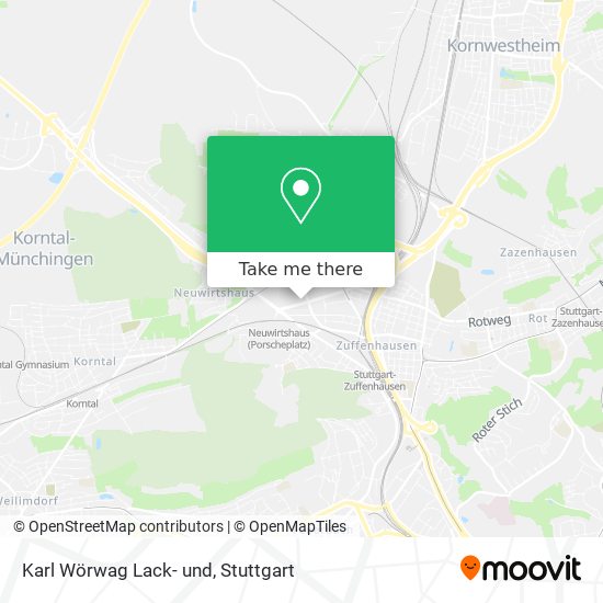 Karl Wörwag Lack- und map
