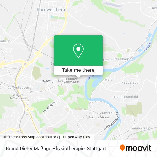 Brand Dieter Maßage Physiotherapie map