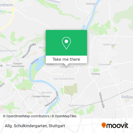 Allg. Schulkindergarten map