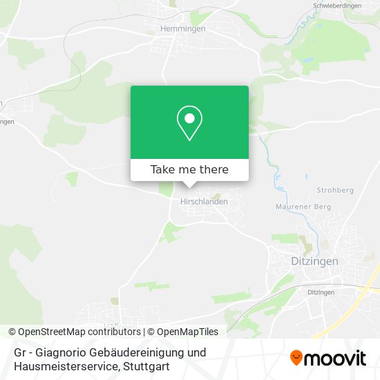 Gr - Giagnorio Gebäudereinigung und Hausmeisterservice map