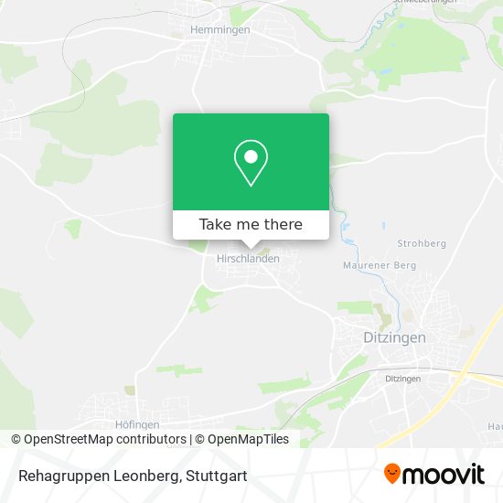 Rehagruppen Leonberg map