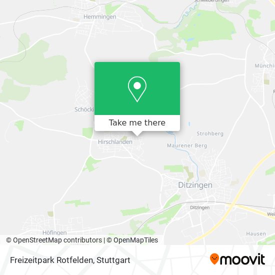 Freizeitpark Rotfelden map