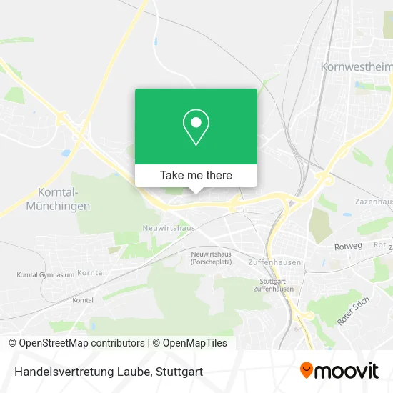 Карта Handelsvertretung Laube