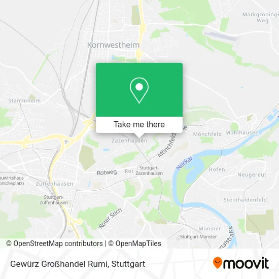 Карта Gewürz Großhandel Rumi