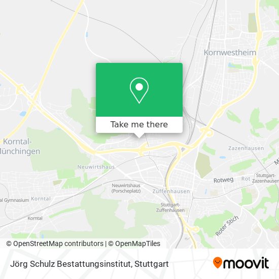 Jörg Schulz Bestattungsinstitut map