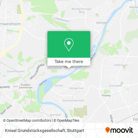 Knisel Grundstücksgesellschaft map