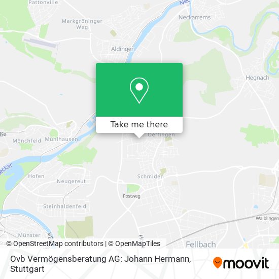 Ovb Vermögensberatung AG: Johann Hermann map