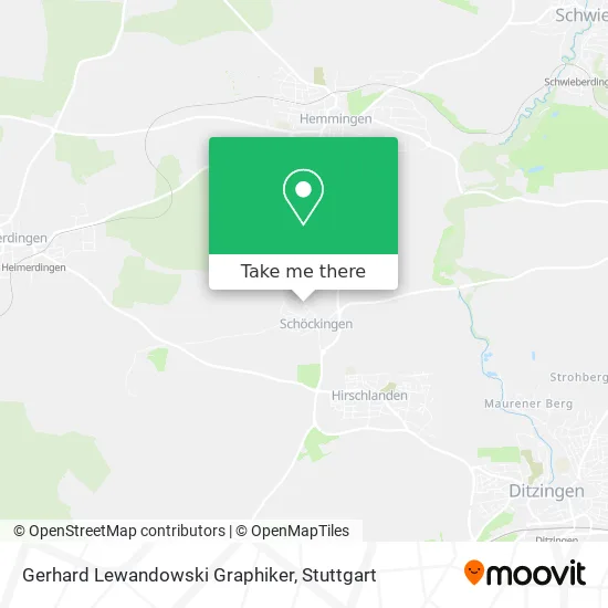 Карта Gerhard Lewandowski Graphiker